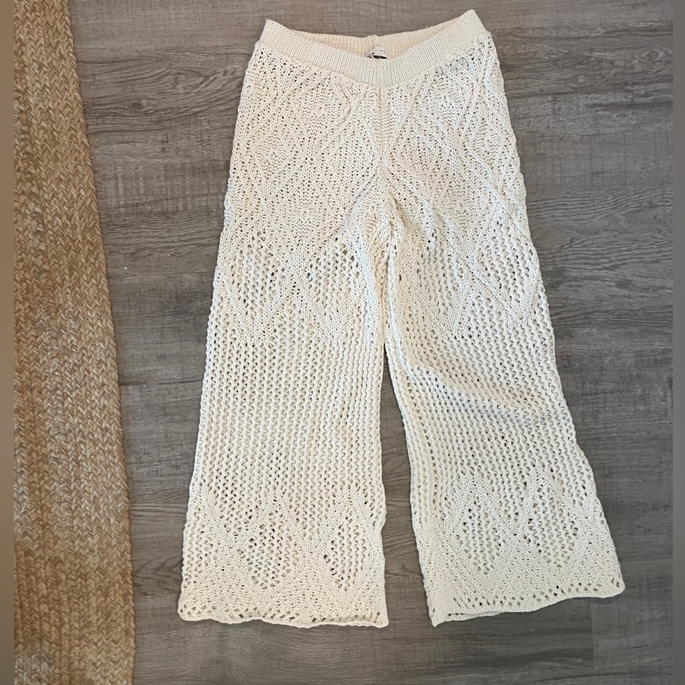Zara Crochet Pant